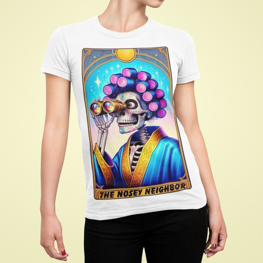 The Nosey Neighbor- Tarot T-Shirt - VYBE Shop