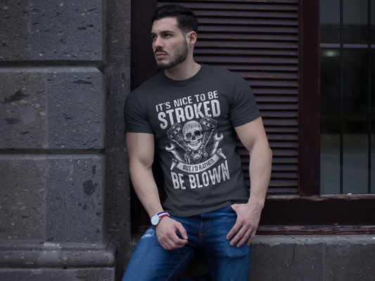 Edgy I'd Rather Be Blown T-Shirt - VYBE Shop