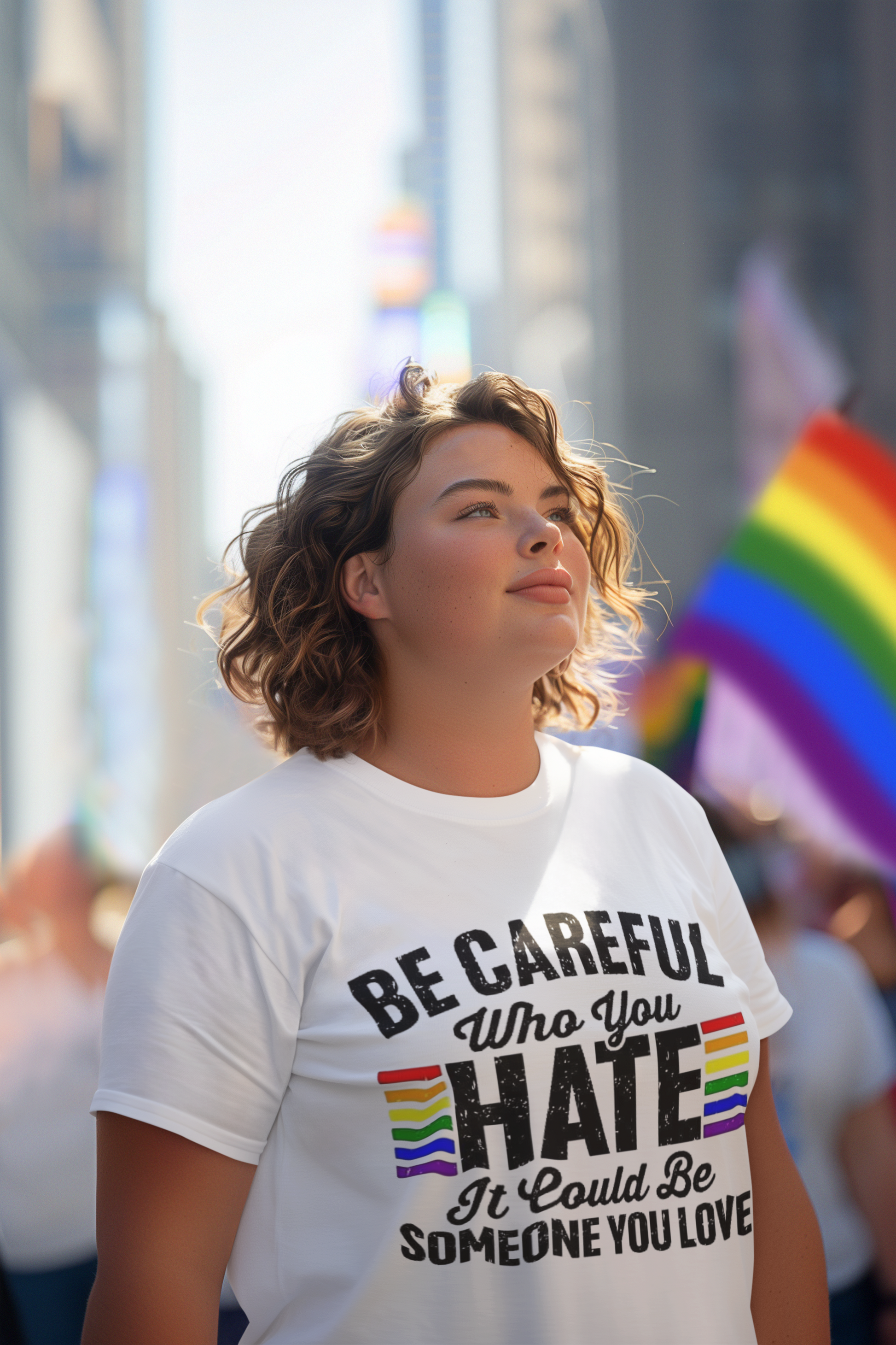 LGTBQ- Be Careful Who You Hate T-Shirt - VYBE Shop
