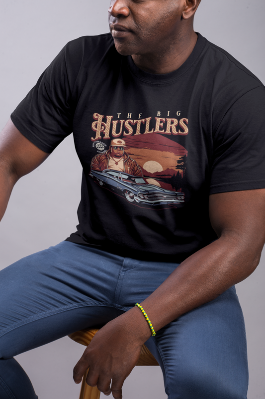 Urban- Hustlers Graphic Tee, Vintage Car Shirt, Unisex T-Shirt, Retro Clothing - VYBE Shop