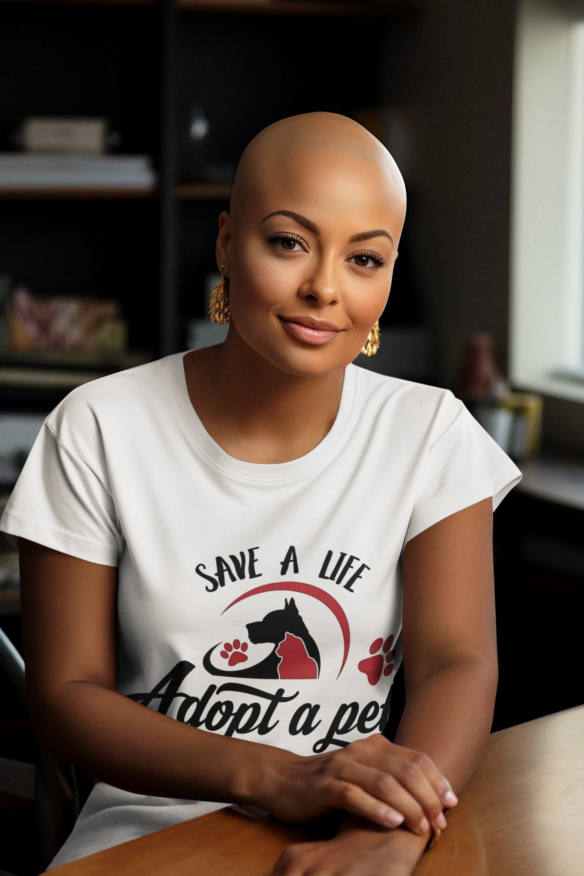 Rescue- Pet Adoption Awareness T-Shirt, Save a Life Tee, Dog Lover Shirt, Animal Rescue Apparel, Unisex Top - VYBE Shop