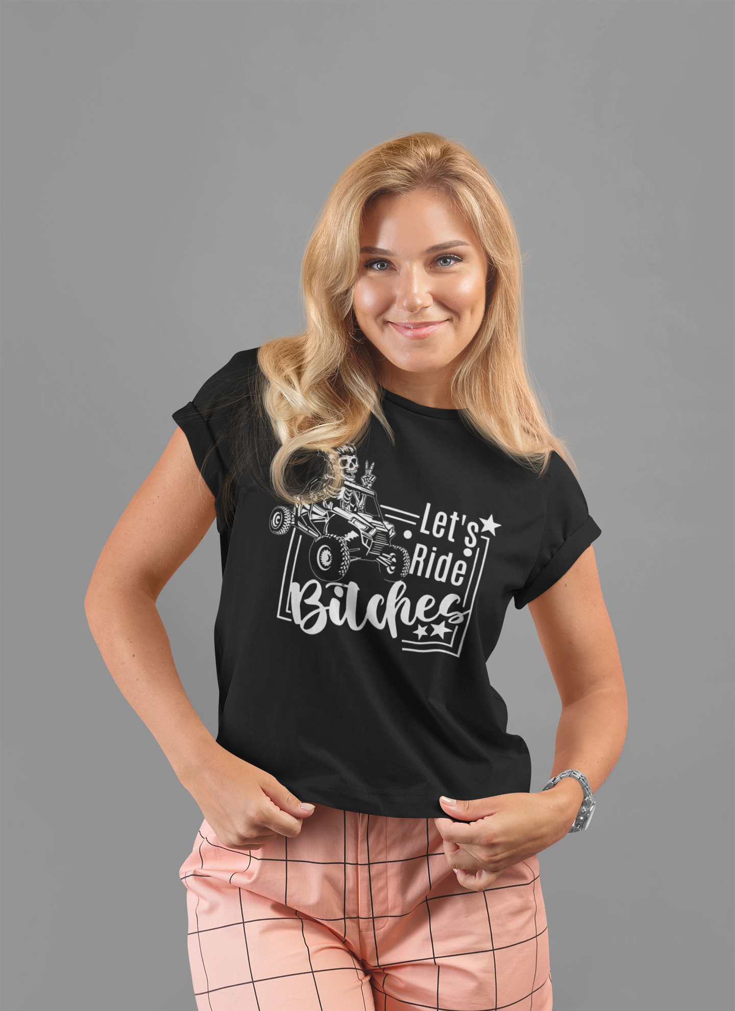 Funny- Let's Ride Fun Unisex T-Shirt, Biker Tee, Casual Outfit, Gift for Riders - VYBE Shop