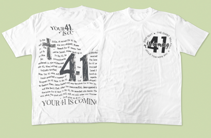 Religious- 41 T-Shirt with Faith Design | Perfect for Believers, Gifts, Church Events, Casual Wear, Spirituality - VYBE Shop