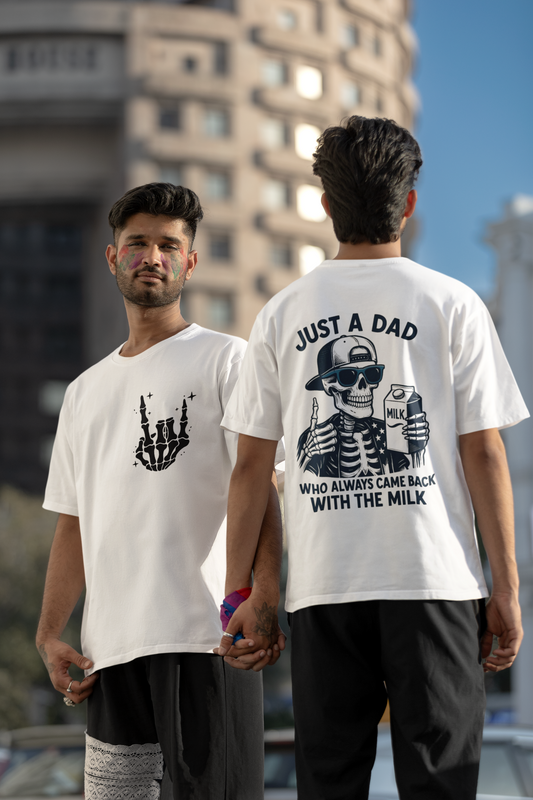 Funny- Dad Who Always Came Back T-Shirt BACK AND FRONT - VYBE Shop