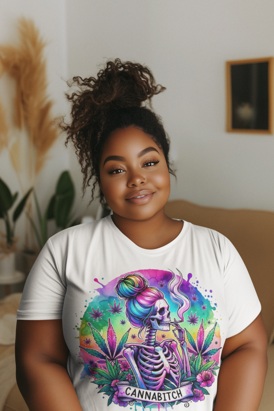 420- Cannabitch T-Shirt - VYBE Shop