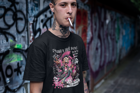 Alternative- Punks Not Dead T-Shirt - VYBE Shop