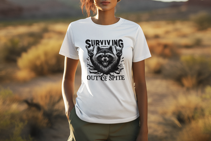 Funny- Surviving Out of Spite T-Shirt - VYBE Shop