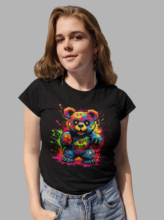 Vibrant Bear T-Shirt - VYBE Shop