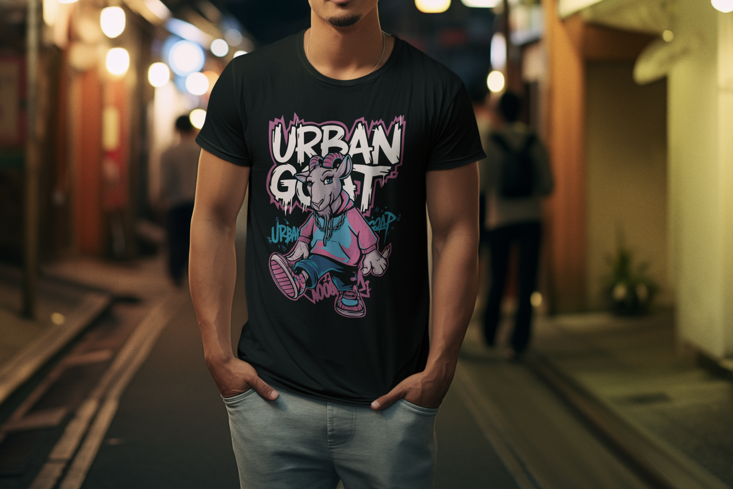 Urban Goat Graphic T-Shirt - VYBE Shop