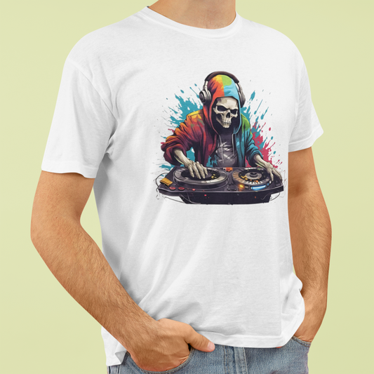DJ Skull T-Shirt - VYBE Shop