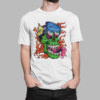 Skull Graphic Tee - VYBE Shop