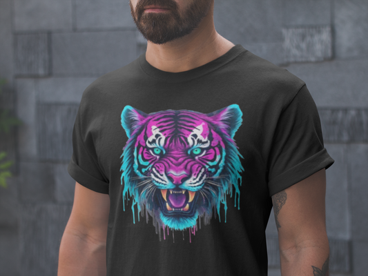 Fierce Tiger Graphic Tee - VYBE Shop