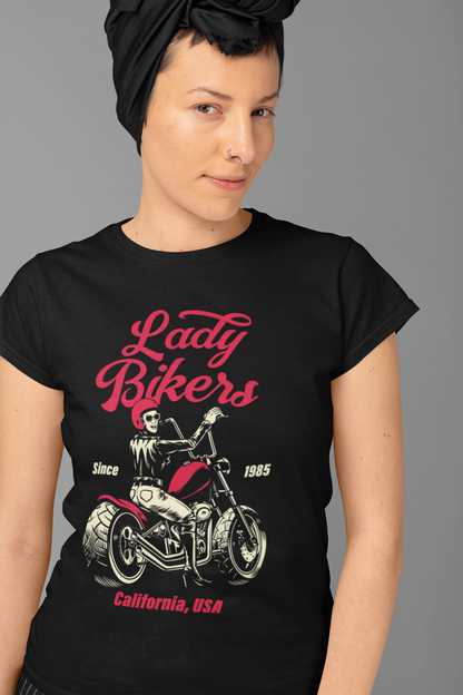 Biker- Lady Bikers T-Shirt - VYBE Shop