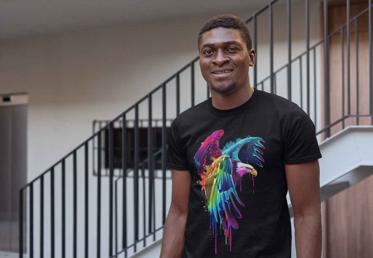 Abstract Bird T-Shirt - VYBE Shop