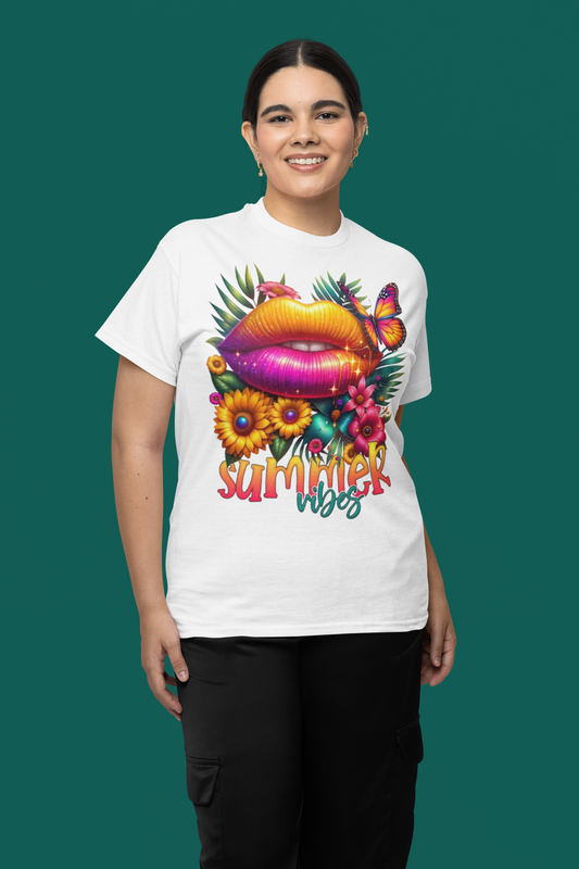 Summer- Vibrant Summer Vibes T-Shirt - VYBE Shop