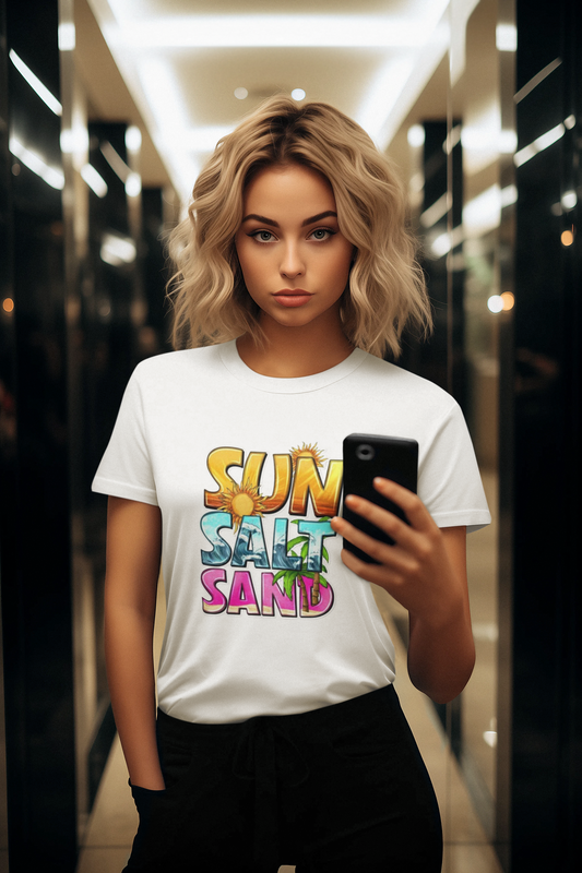 Summer- Sun, Salt, Sand T-Shirt - VYBE Shop