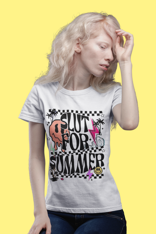 Summer- Slut For Summer T-Shirt - VYBE Shop