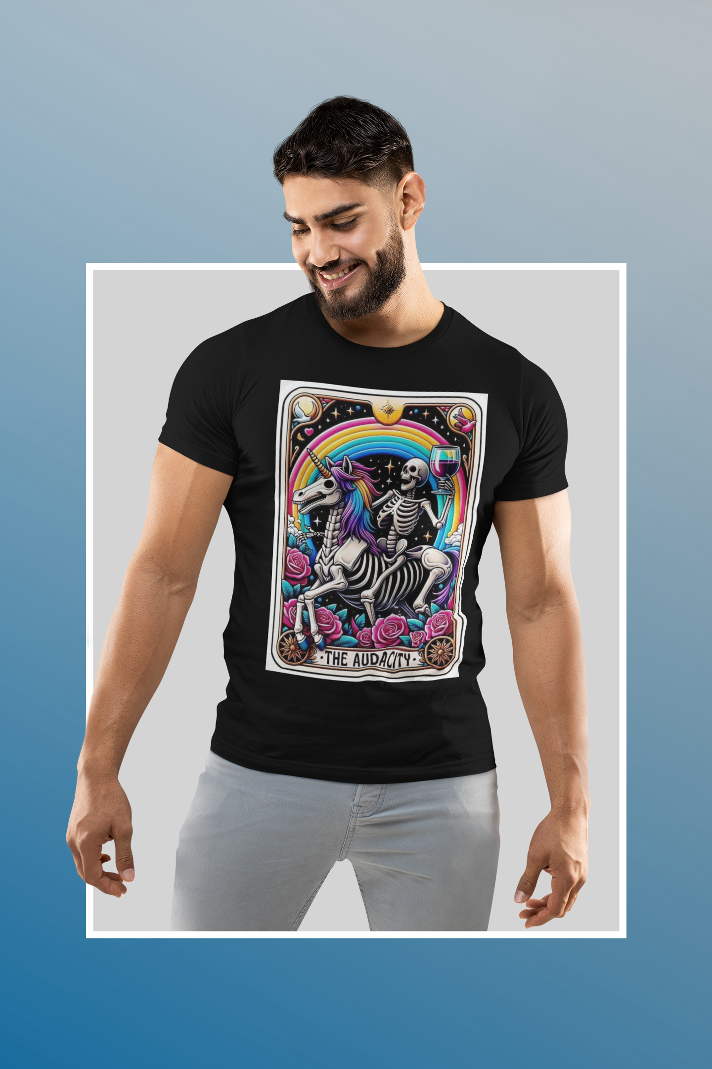 The Audacity- Tarot T-Shirt - VYBE Shop