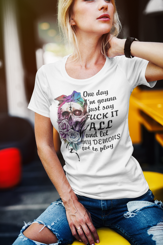 Funny Let My Deamons Out T-Shirt