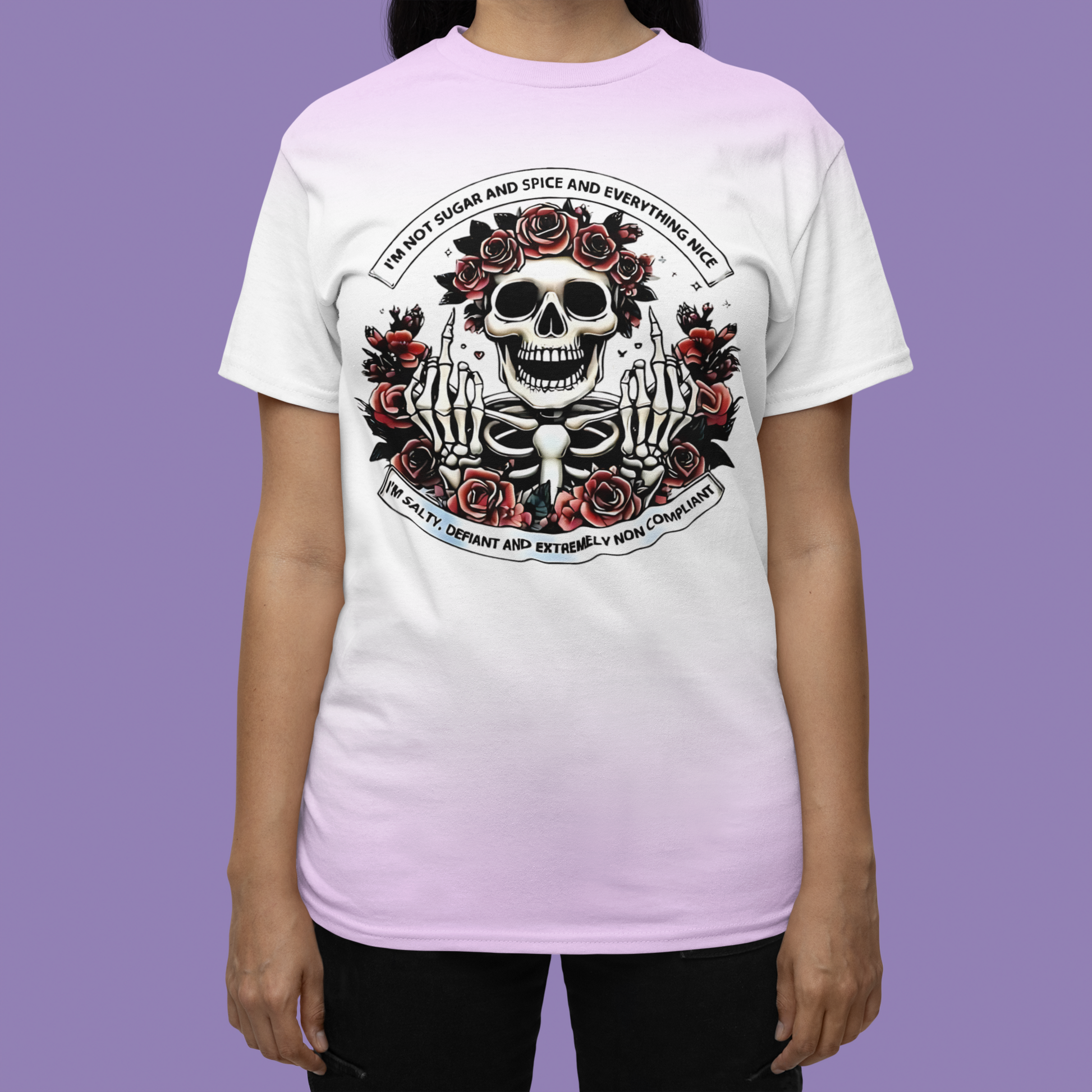 Edgy Attitude T-Shirt - VYBE Shop