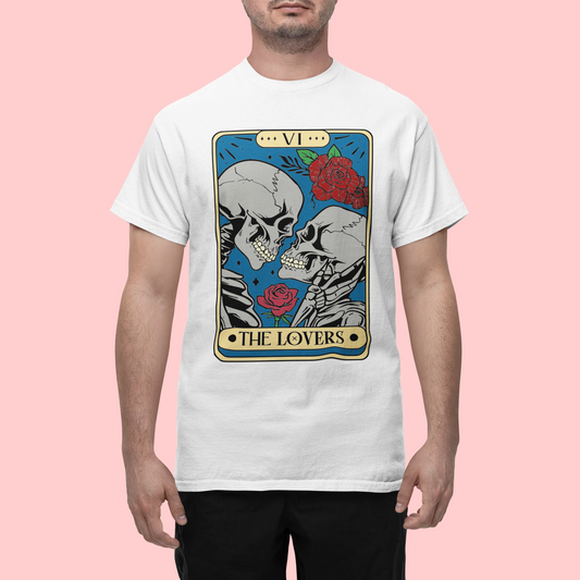 Vintage Lovers Tarot T-Shirt - VYBE Shop