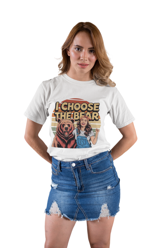 I Choose the Bear T-Shirt - Embrace Your Spirit with Comfort and Style