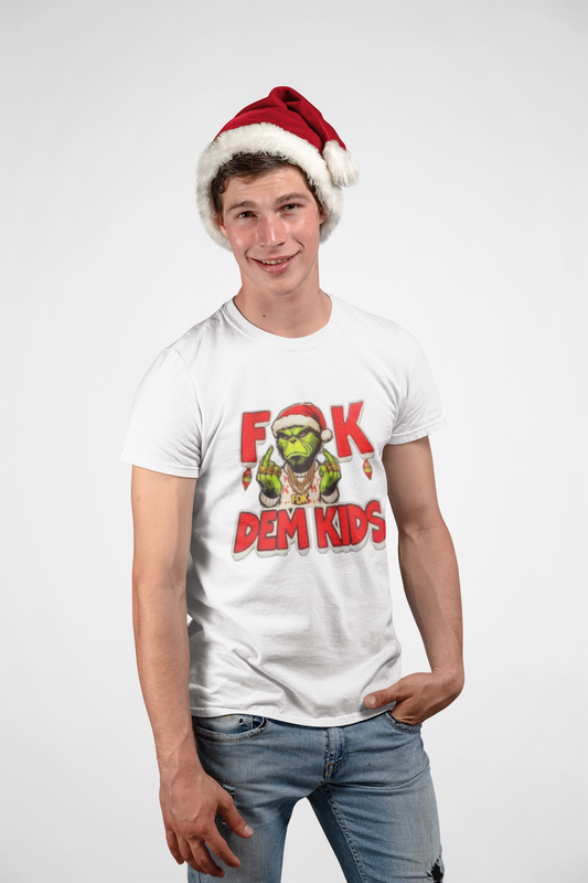 Christmas- Fuck Dem Kids Grinch T-Shirt