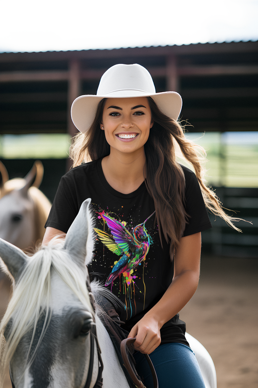 Vibrant Hummingbird T-Shirt