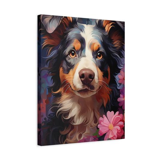 Border Collie Canvas Print - Framed Wall Art for Dog Lovers - VYBE Shop