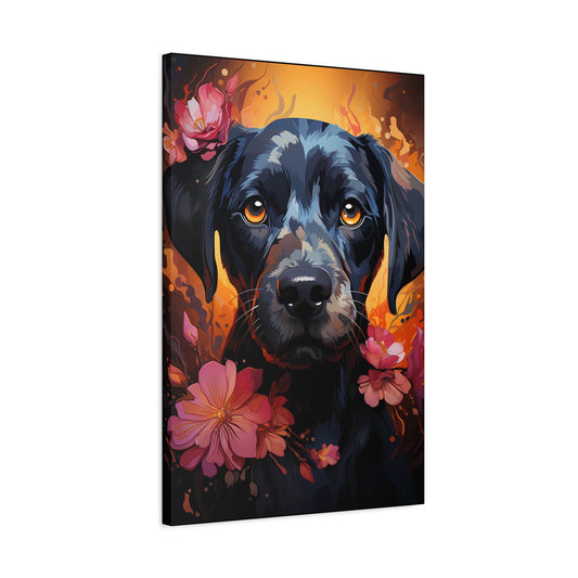 Canvas Beauceron Dog Art Print, Wall Art, Gift For Dog Lover - VYBE Shop
