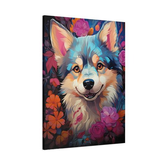 Colorful Dog Portrait Art - Perfect Gift for Pet Lovers and Home Decor - VYBE Shop
