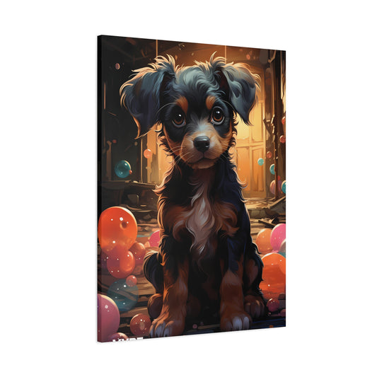 Adorable Puppy Canvas Art for Pet Home Decor - Perfect Dog Lover Gift - VYBE Shop