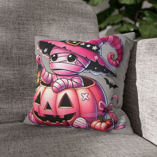 Halloween Mummy Pillowcase - Cute Pillow Cover for Spooky Fall Decor and Cozy Home Accent - VYBE Shop