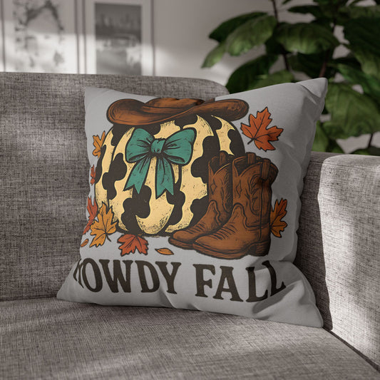 Howdy Fall Decorative Pillowcase - Cozy Autumn Home Decor, Farmhouse Style Decorative Pillow Cover, Perfect Fall Gift - VYBE Shop
