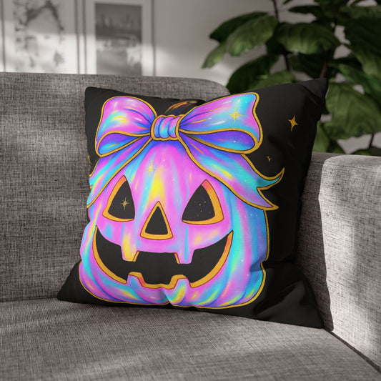 Halloween Pumpkin Pillowcase - Cozy Fall Decor and Spooky Throw Pillow for Autumn Gifts and Festival Decoration - VYBE Shop