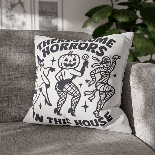Halloween Decorative Pillowcase for Spooky Autumn Home Decor with Ghost and Mummy Design - VYBE Shop