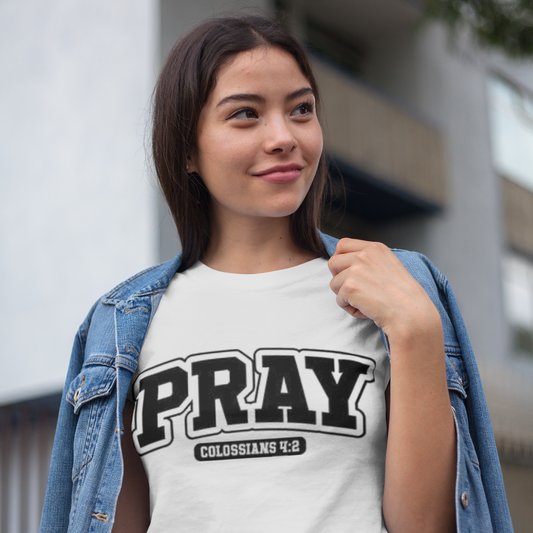 Pray Graphic Unisex T-Shirt - VYBE