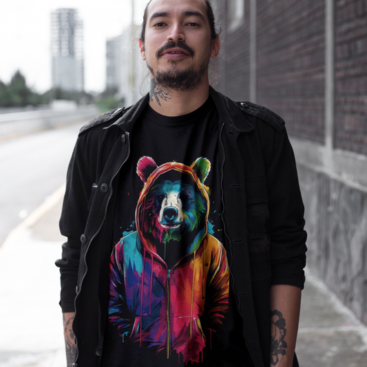 Colorful Bear T-Shirt - VYBE