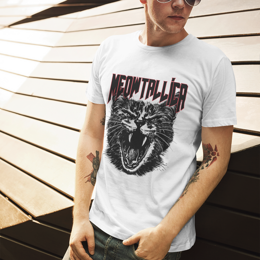 Meowtallica Cat T-Shirt - VYBE