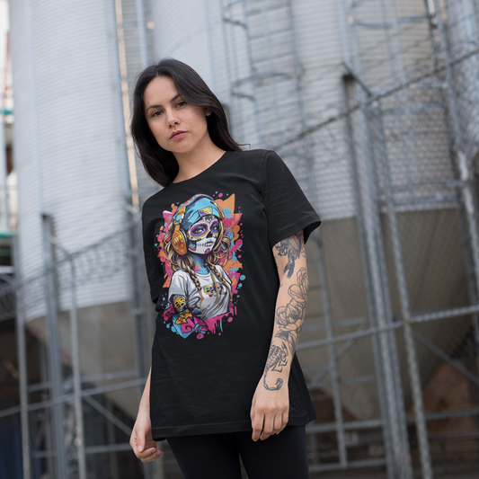 Colorful Skull T-Shirt - VYBE