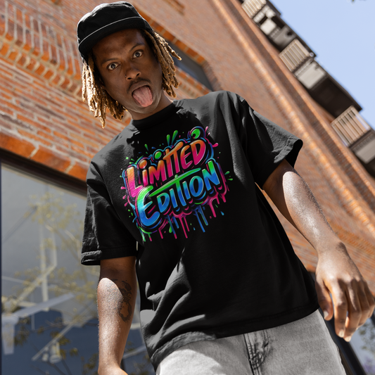 Limited Edition Graffiti Shirt - Unique Urban Fashion T-Shirt - VYBE