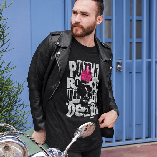 Punk Rock Til Death T-Shirt - VYBE