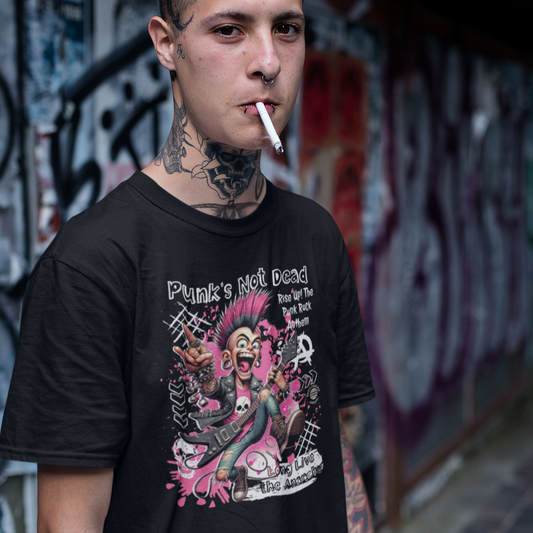 Punks Not Dead T-Shirt - VYBE
