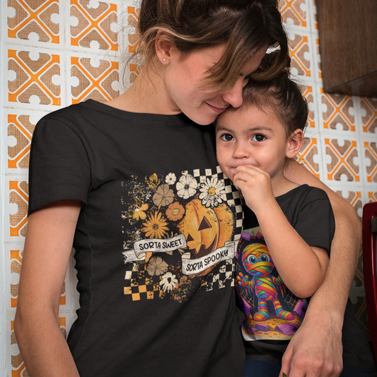 Halloween Pumpkin Graphic Tee - VYBE