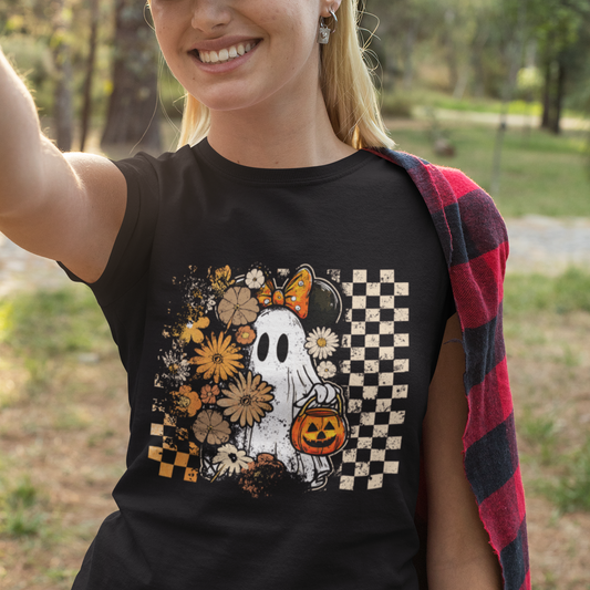 Halloween Ghost T-Shirt - VYBE