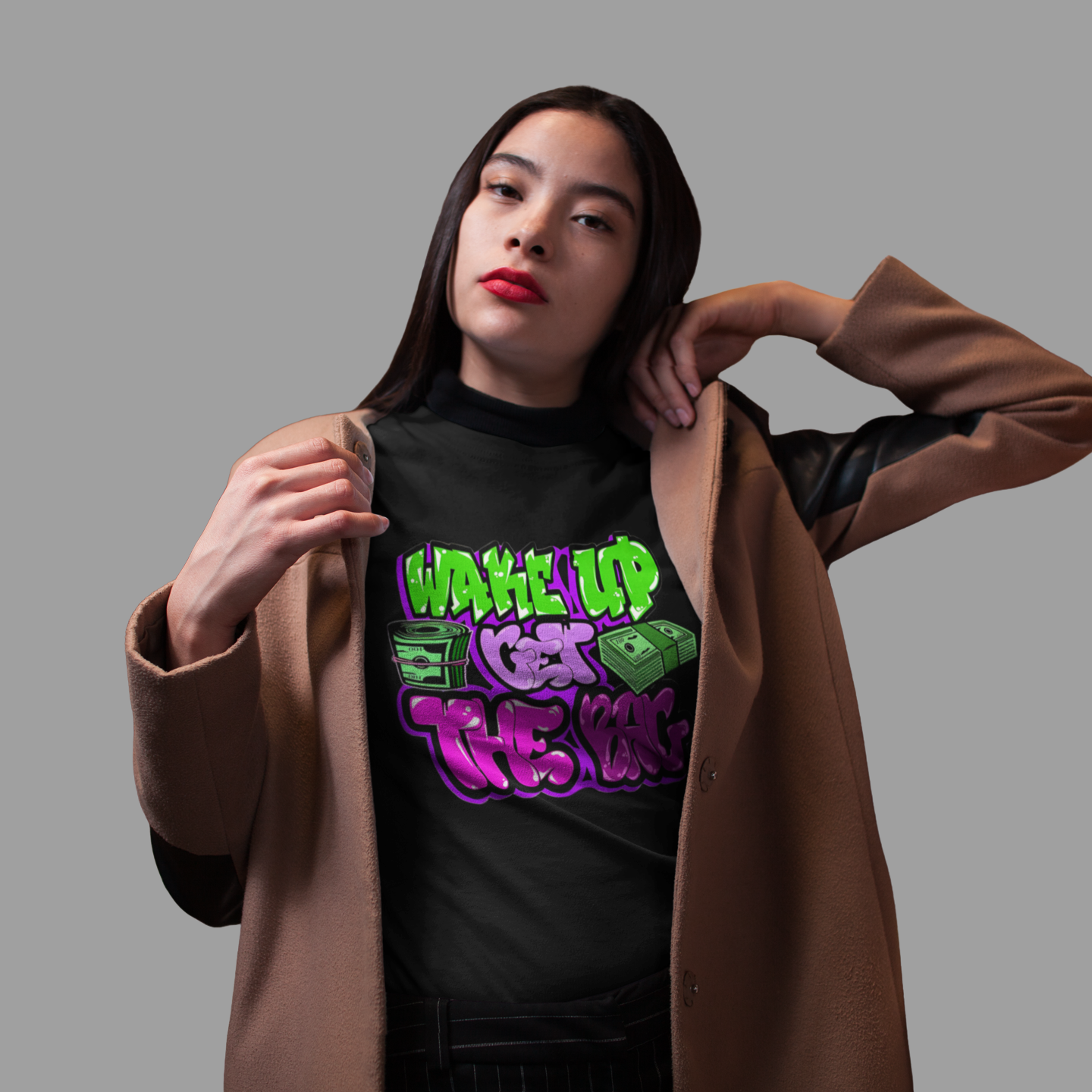 Wake Up Get the Bag T-Shirt - VYBE