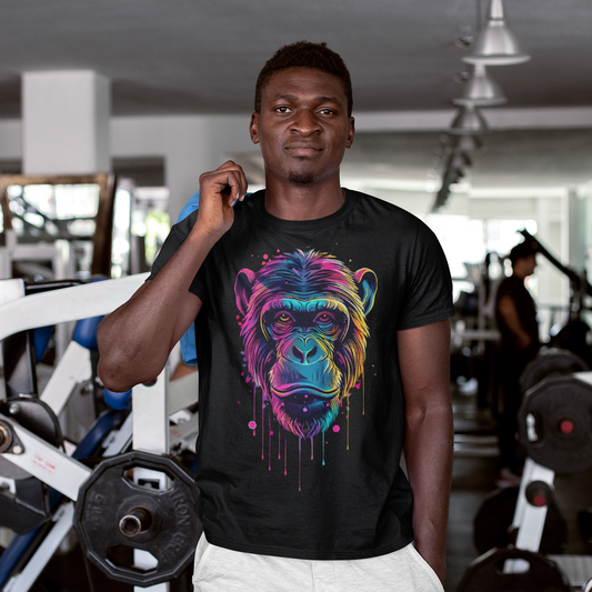 Vibrant Gorilla Graphic Tee - VYBE