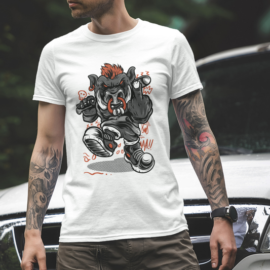 Streetwear Bull T-Shirt - VYBE