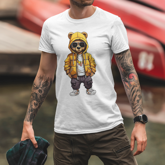Street Bear Graphic T-Shirt - VYBE