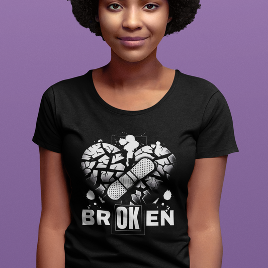 Br0Ken Heart T-Shirt - VYBE